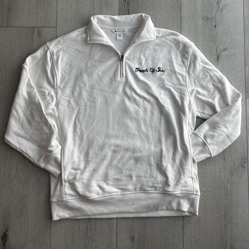 Athleta Power of She 1/4 Half-Zip